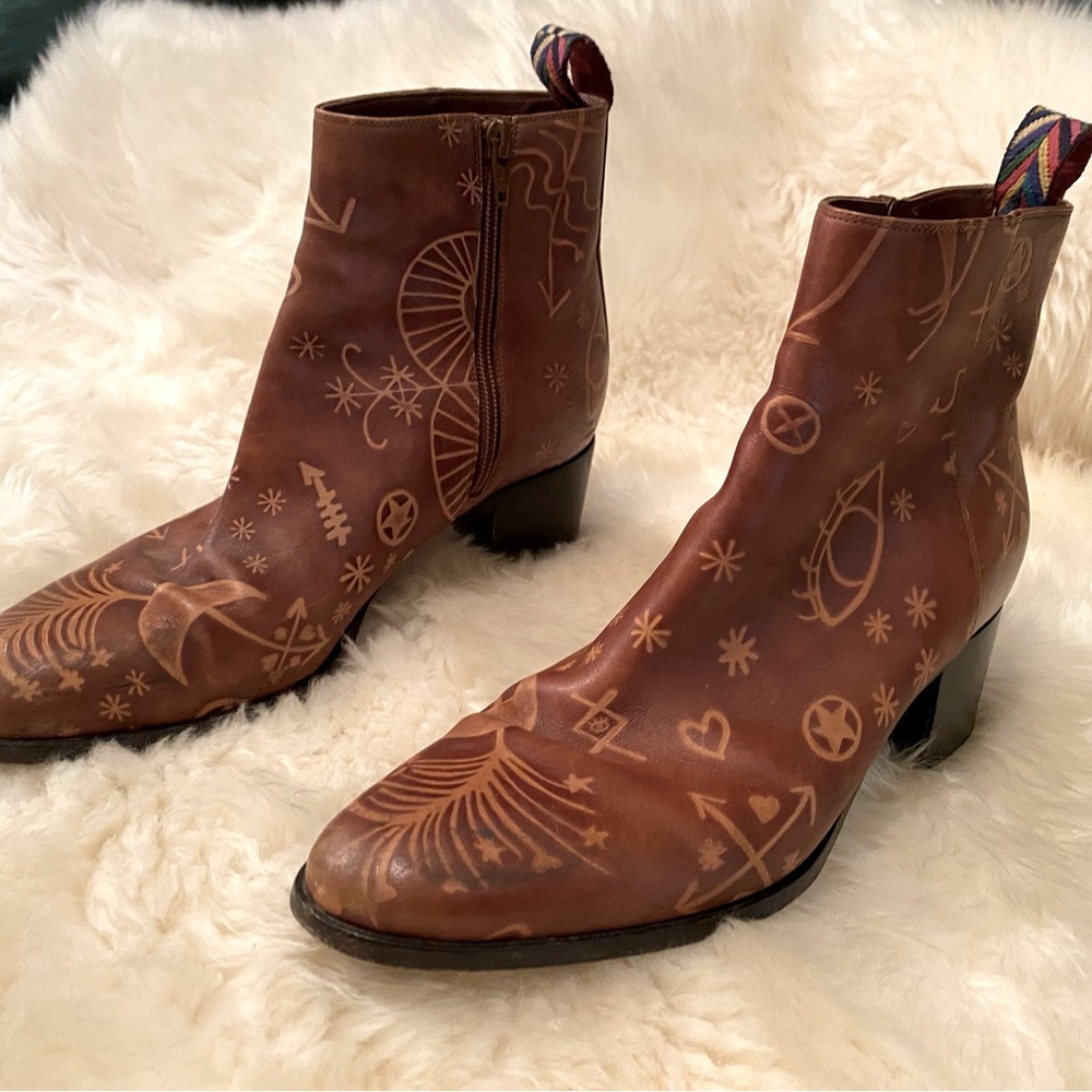 Authentic VALENTINO Santeria bootie